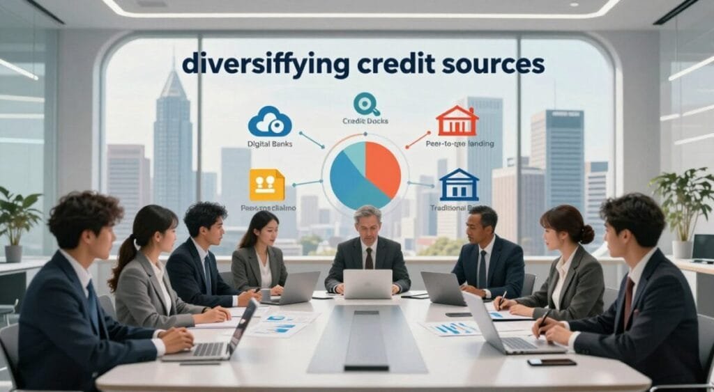 diversificar crédito